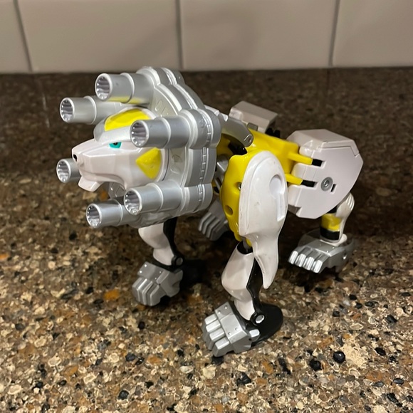 Ninja Storm Power Rangers Yellow Wind Triple Zord Morphin Ranger Bandai - Picture 2 of 7